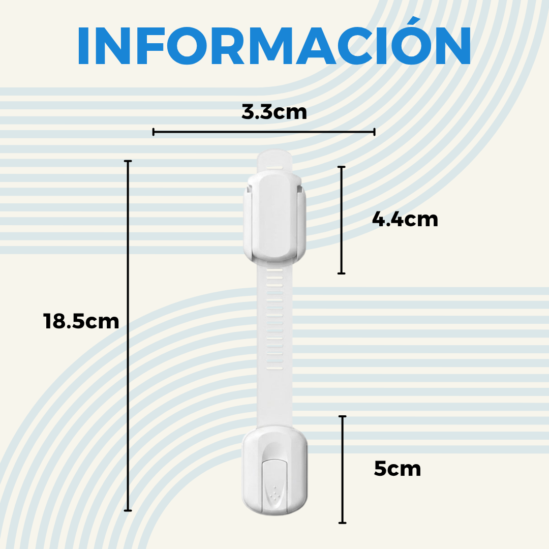 Funcionamiento e instalaci&oacute;n de la traba de seguridad adhesiva